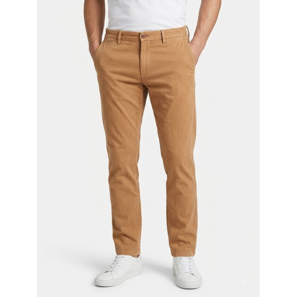 Mason's Torino Style Chino Pants Mens 50 Brown Stretch Craft Labor Straight Leg